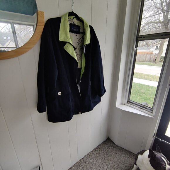 Rain Parka by Macintosh for Women. Well loved Brand & Quality Construction Sz 2X - Picture 2 of 9